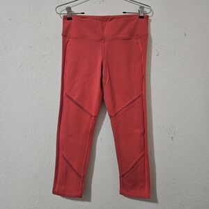 Alo Yoga Mesh Inset Cropped Leggings